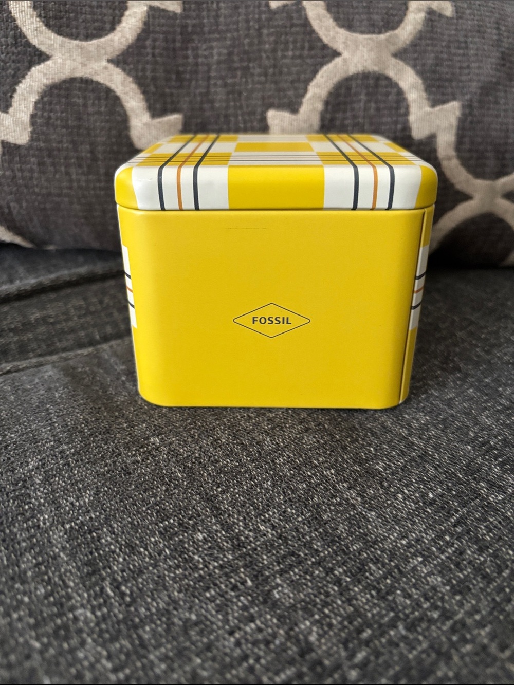 Fossil Tin Box